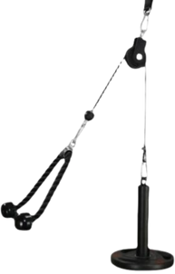 French Fitness Plate Loaded Pulldown Portable Cable Trainer Slinger (New)
