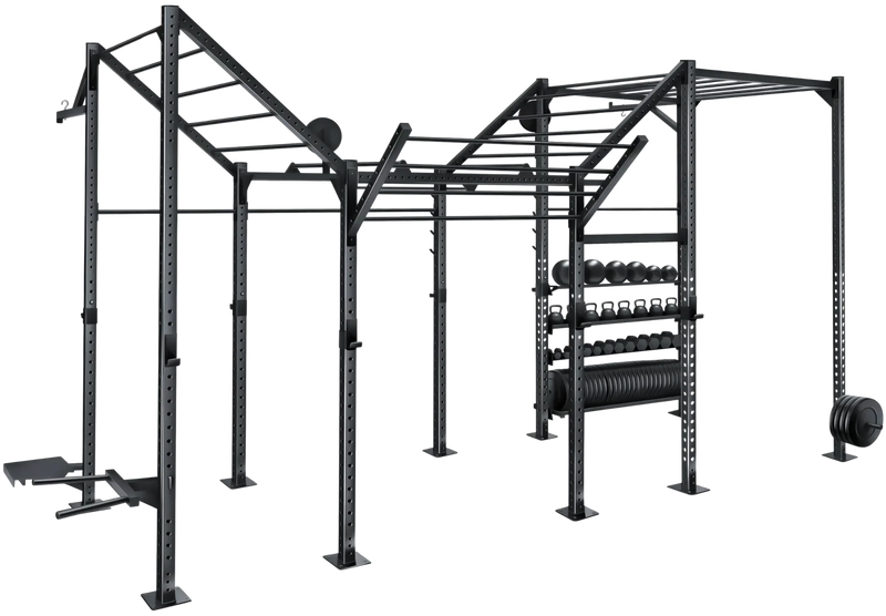 French Fitness Free Standing Rig & Rack System 10 (New)