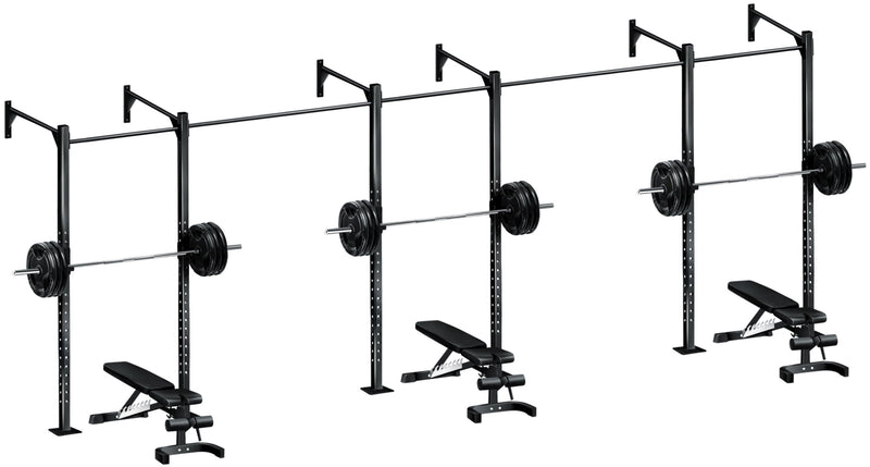 French Fitness Wall Mount Rig & Rack System 1 (New)