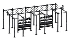 French Fitness Free Standing Rig & Rack System 21 (New)