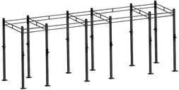 French Fitness Free Standing Rig & Rack System 22 (New)