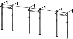 French Fitness Wall Mounted Rig & Rack System 7 (New)