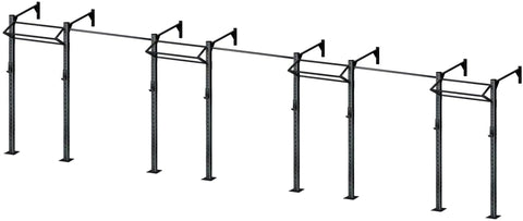 French Fitness Wall Mounted Rig & Rack System 7 (New)