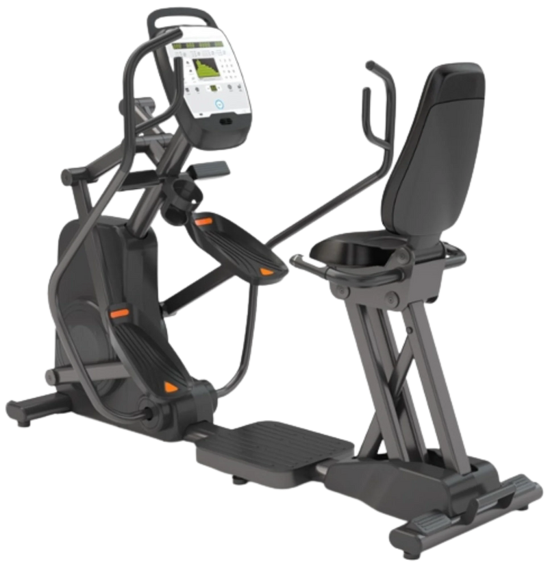 French Fitness SE400 Recumbent Seated Elliptical w/LED Console (New)