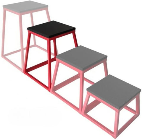 French Fitness 24" Steel Plyo Jump Box (New)