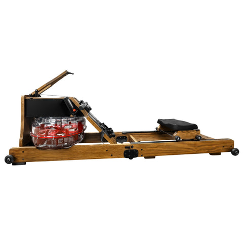 French Fitness WR80 Water Rowing Rower Machine w/Resistance (New)
