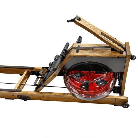French Fitness WR80 Water Rowing Rower Machine w/Resistance (New)