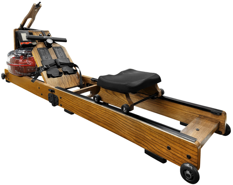 French Fitness WR80 Water Rowing Rower Machine w/Resistance (New)