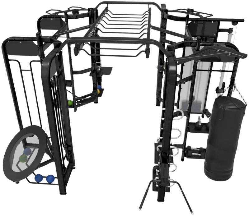 French Fitness FFB Black 360XL Energy Group Training System (New)