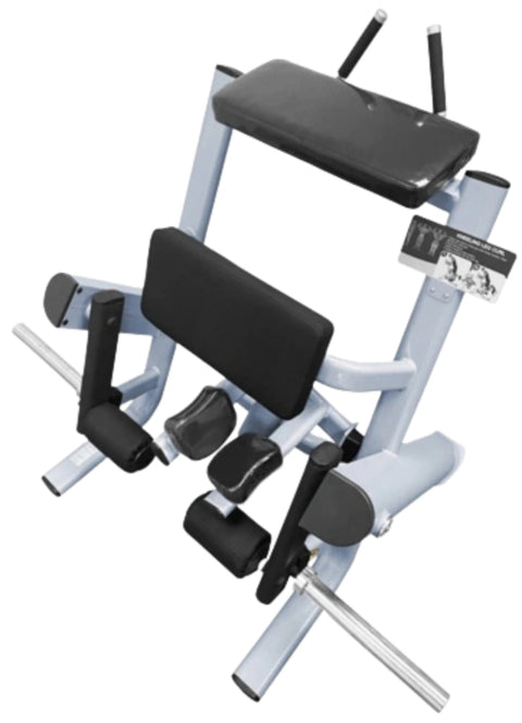 French Fitness Diablo Iso Lateral Kneeling Leg Curl Plate Loaded (New)