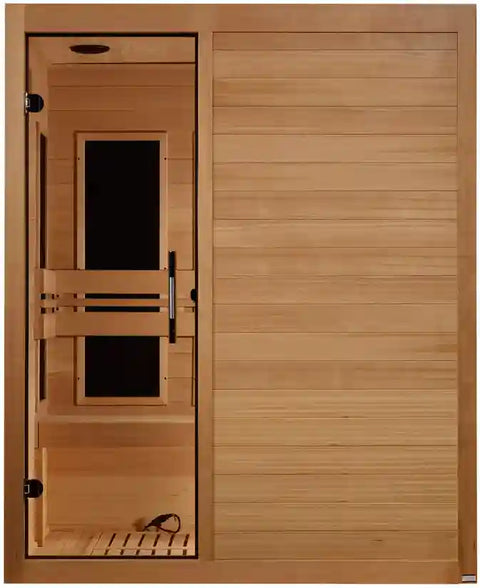 GoldenDesigns DYN-6315-05 Elite Dynamic "Toscana" 3 Person Ultra Low EMF FAR IR Sauna (New)