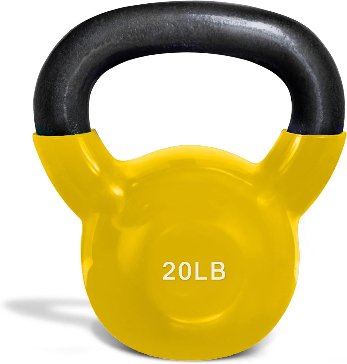 French Fitness Vinyl Kettlebell 20 lbs (New)