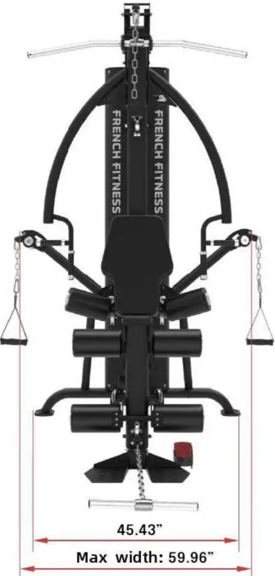 French Fitness X10 Functional Gym System (New)
