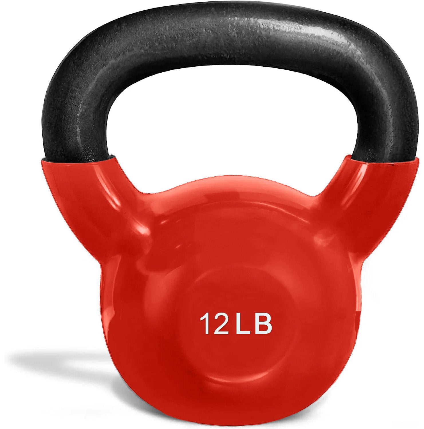 French Fitness Vinyl Kettlebell 12 lbs (New)