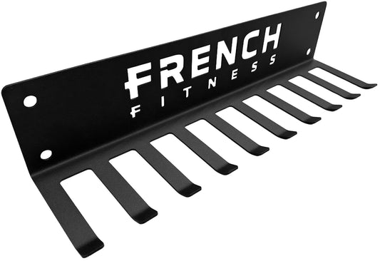 French Fitness Belt & Band Hanger Wall Mounted Rack (New)