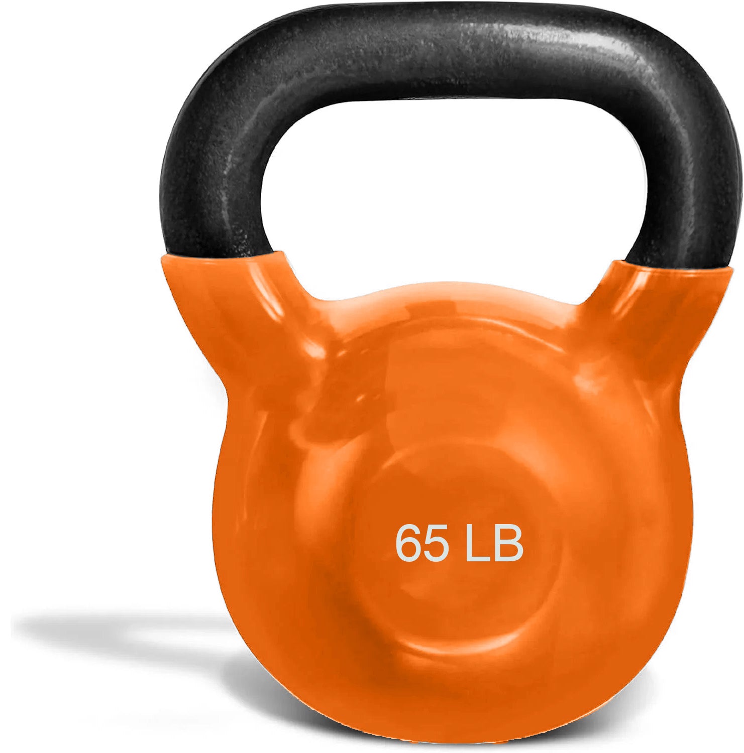 French Fitness Vinyl Kettlebell 65 lbs (New)