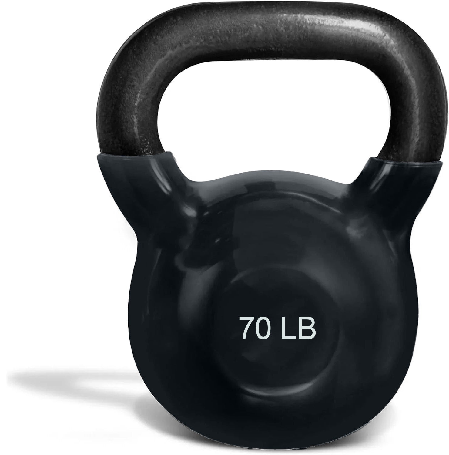 French Fitness Vinyl Kettlebell 70 lbs (New)