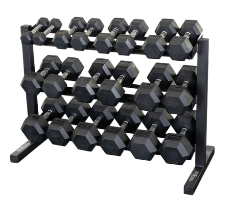 Body Solid BFDR10B Best Fitness Dumbbell Rack (New)
