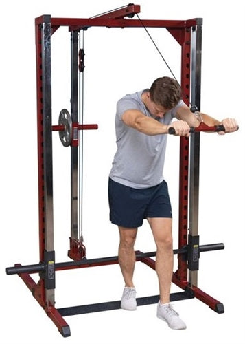 Body Solid BFSM250P2 Best Fitness Smith Machine Package with Lat Attachment (New)