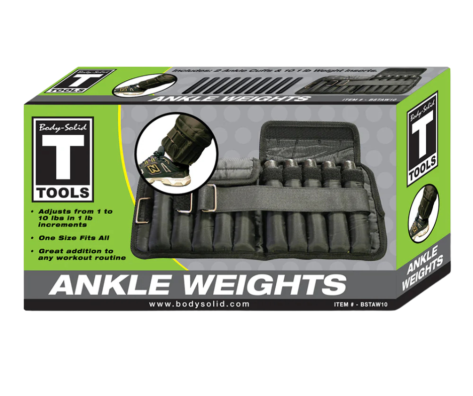 Body-Solid BSTAW10 Ankle Weights 10 lbs. (New)
