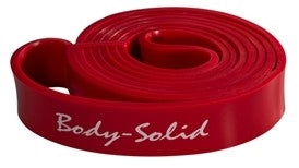 Body Solid BSTB3 Tools Resistance Band - 1 1/8" Red Image