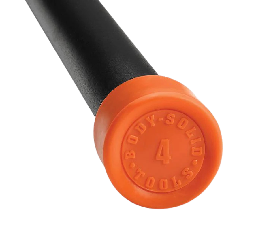 Body Solid BSTFB4 Fitness Bar 4 lbs. - Orange (New)