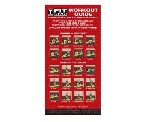 Body-Solid BSTFITBAG Tools Fitness Pack (New)