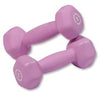 Body Solid BSTND2 Neoprene Dumbbell- 2 lbs. Light Purple (New)