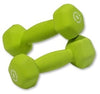 Body Solid BSTND3 Neoprene Dumbbell- 3 lbs. Green (New)