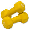 Body Solid BSTND9 Neoprene Dumbbell- 9 lbs. Yellow (New)