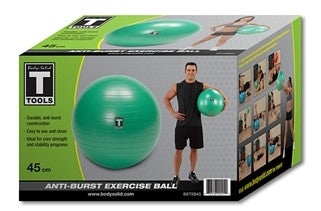 Body Solid BSTSB45 Exercise Ball 45cm Green (New)