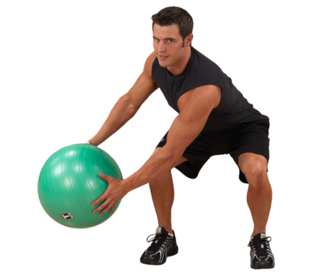 Body Solid BSTSB45 Exercise Ball 45cm Green (New)
