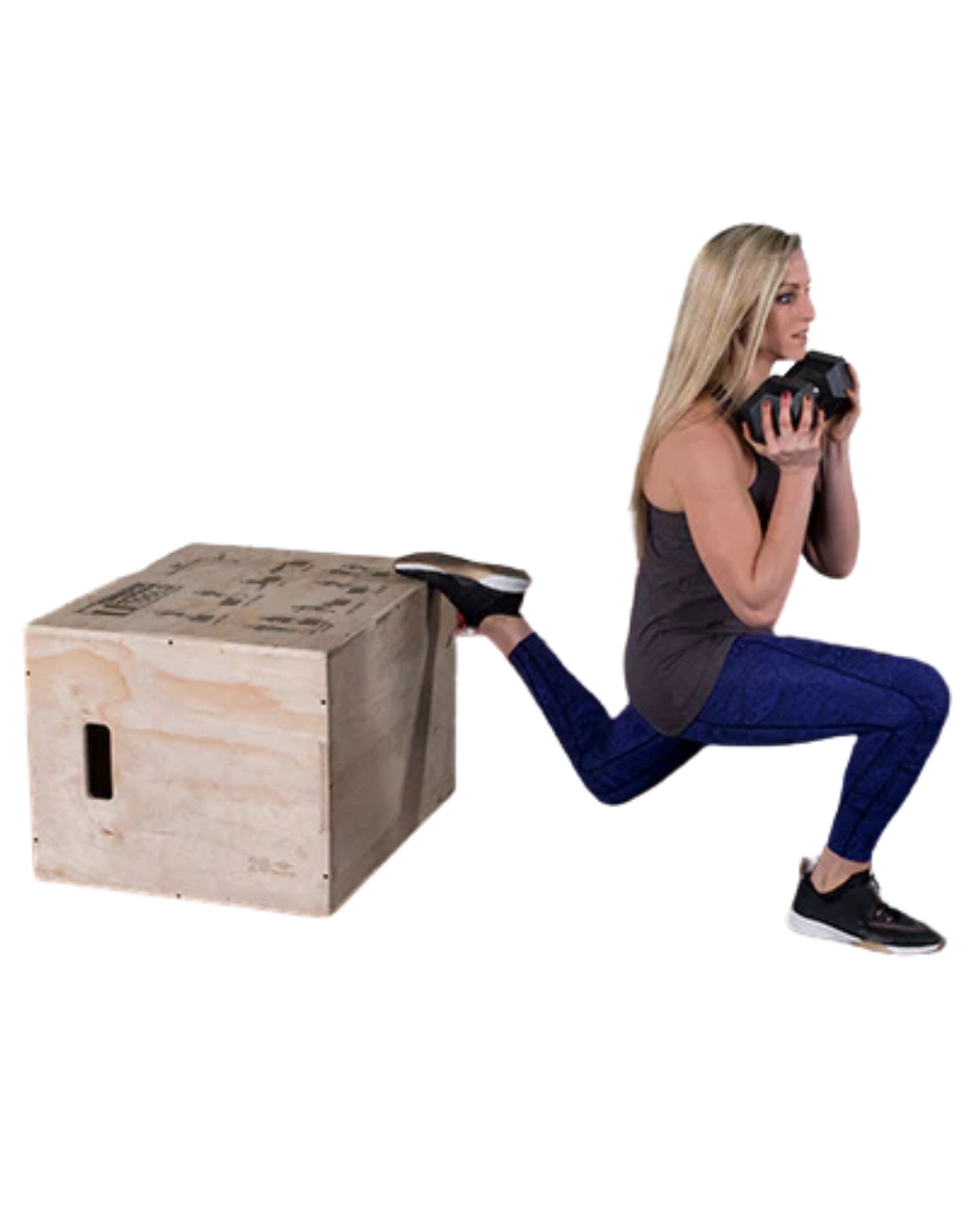 Body-Solid BSTWPBOX Tools 3-in-1 Wooden Plyo Box (New)