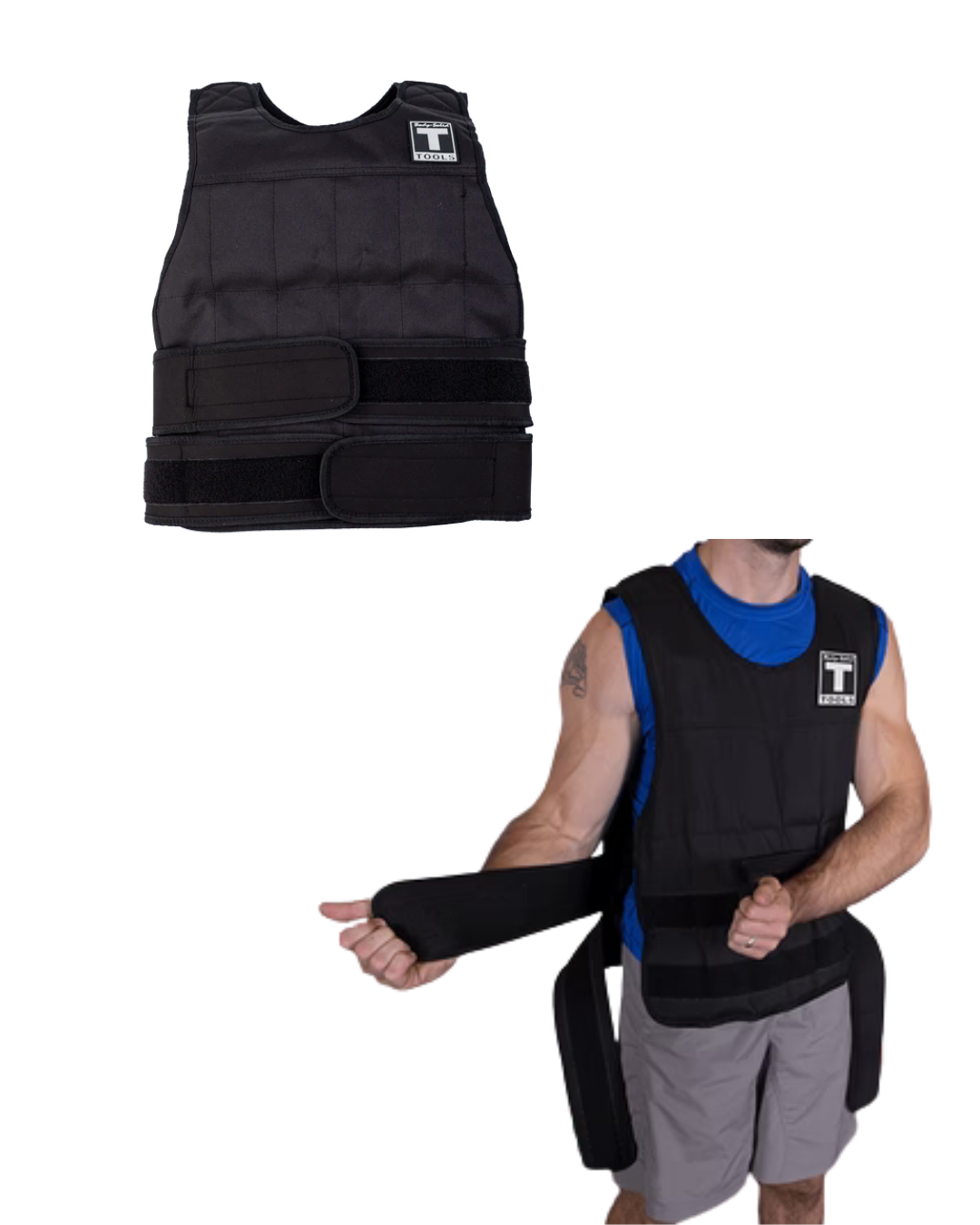 Body-Solid BSTWVP40 Premium Weighted Vest 40 lbs. (New)