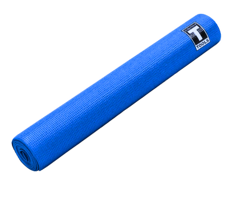 Body-Solid BSTYM3 Yoga Mat 3mm Blue (New)