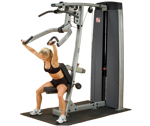 Body-Solid DPLS-SF Pro Dual Vertical Press & Lat Machine (New)