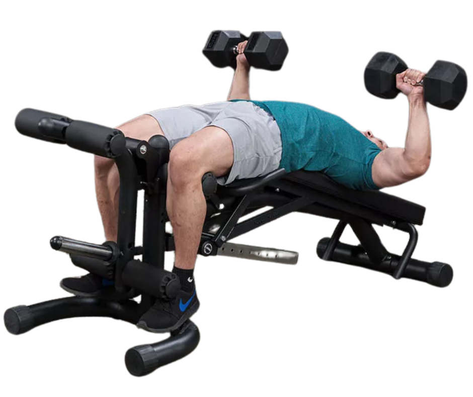 Body-Solid FID46 Olympic Leverage Flat Incline Decline Bench (New)