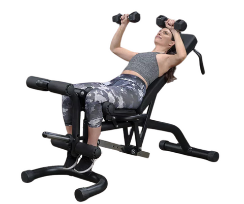 Body-Solid FID46 Olympic Leverage Flat Incline Decline Bench (New)