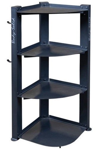 Body-Solid GAR75 Corner Accessory Storage Rack Image