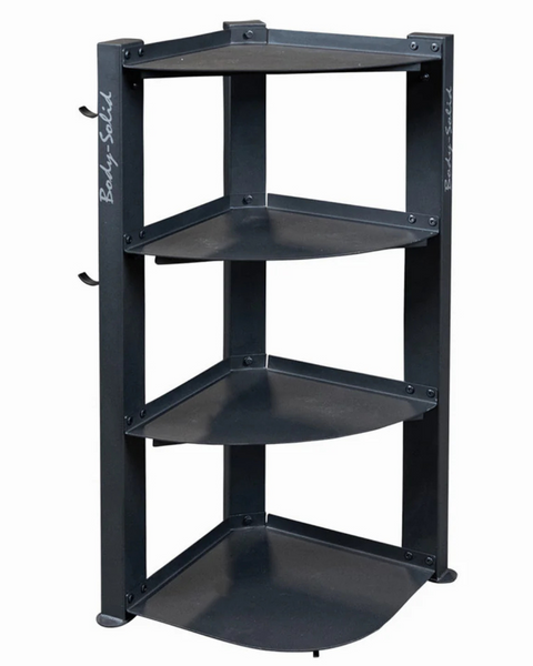 Body-Solid GAR75 Corner Accessory Storage Rack (New)