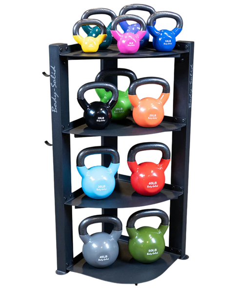 Body-Solid GAR75 Corner Accessory Storage Rack (New)