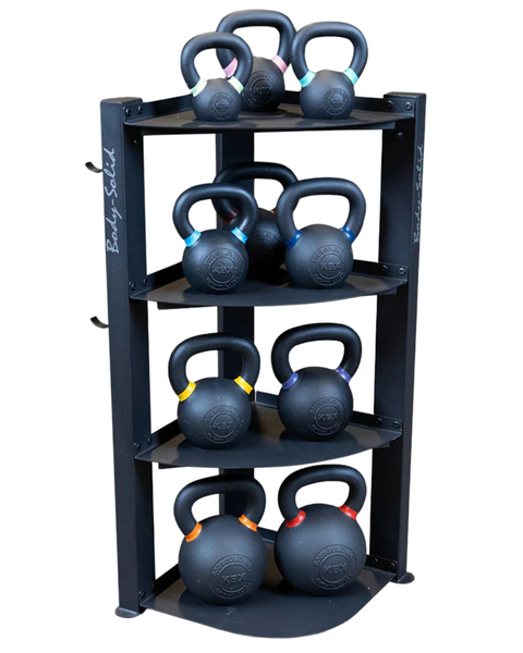 Body-Solid GAR75 Corner Accessory Storage Rack (New)