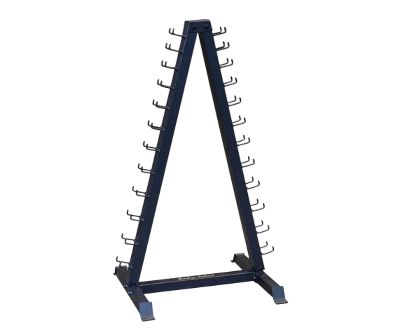 Body Solid GDR24B 12 Pair Vertical Dumbbell Rack (New)