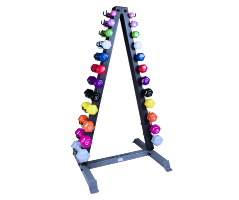Body Solid GDR24B 12 Pair Vertical Dumbbell Rack (New)