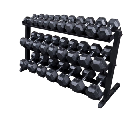 Body Solid GDR60B Pro Dumbbell Rack (New)