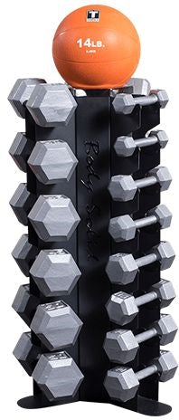 Body Solid GDR80 Vertical Dumbbell Rack (New)