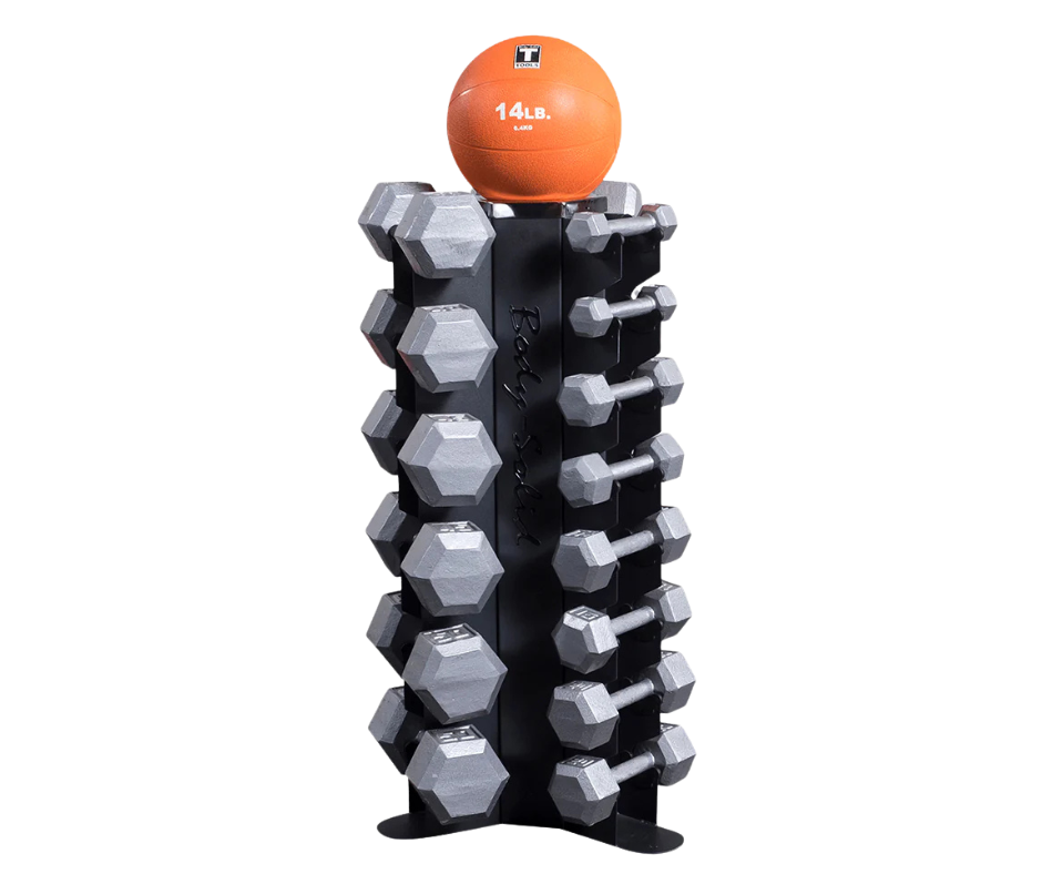 Body Solid GDR80 Vertical Dumbbell Rack (New)
