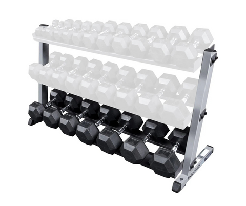 Body-Solid GDRT6B Optional Dumbbell Shelf for GDR60 (New)