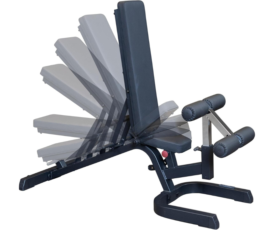 Body-Solid GFID71B Heavy Duty Flat Incline Decline Bench (New)