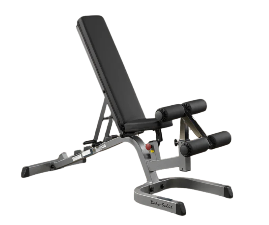 Body-Solid GFID71 Heavy Duty Flat Incline Decline Bench (New)
